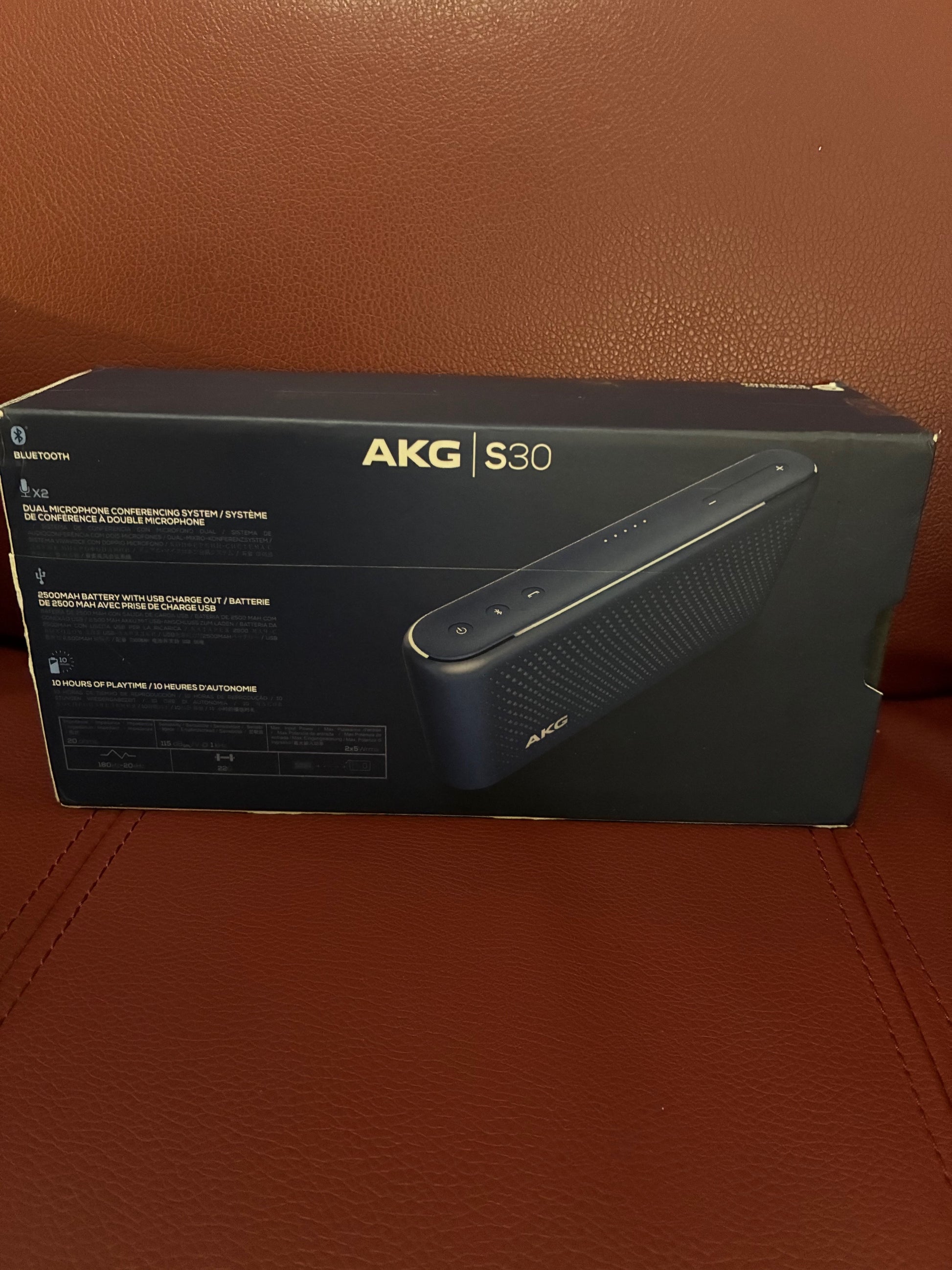 AKG S30 All in One Travel Bluetooth Wireless Speaker - Blue