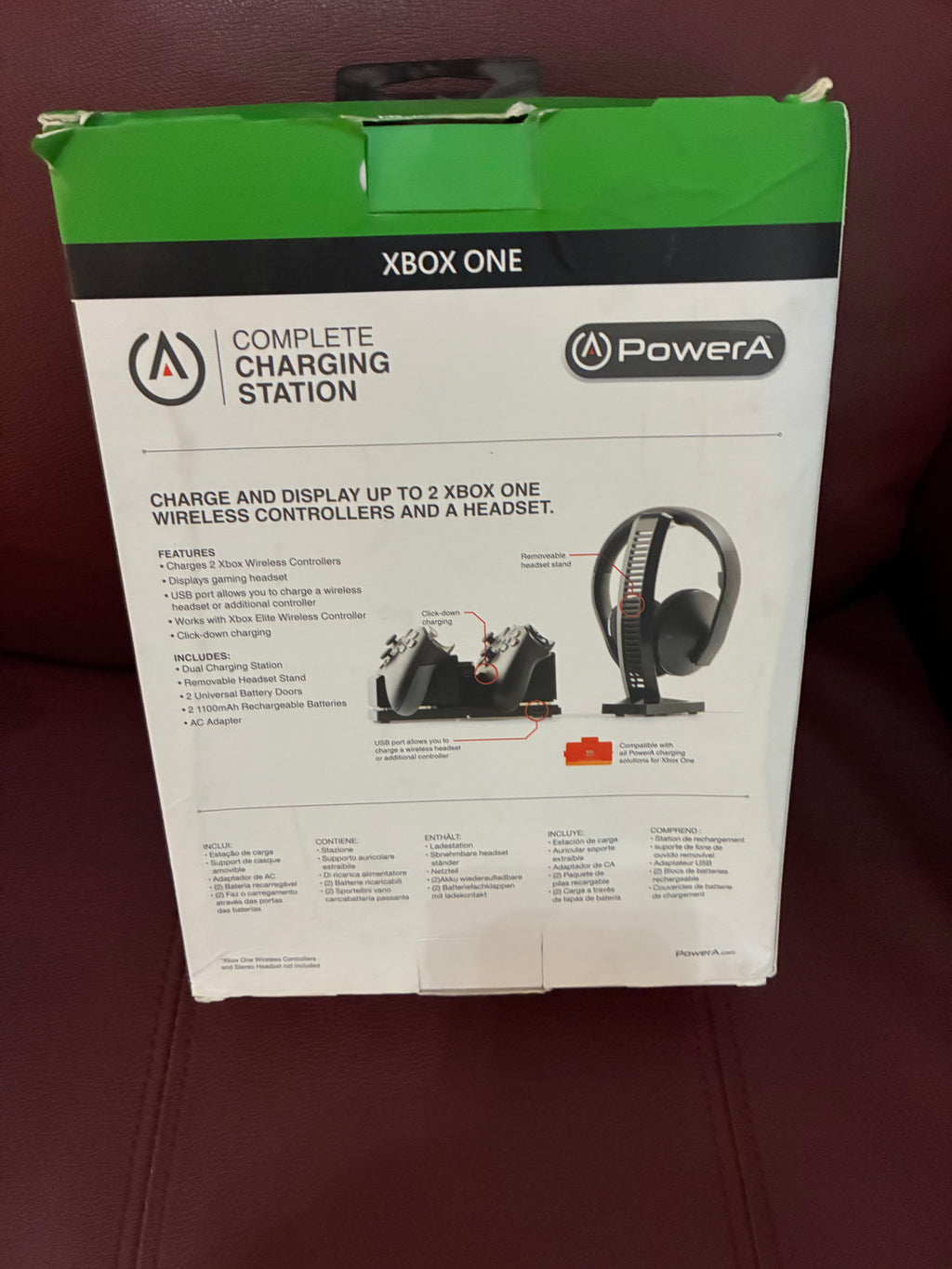 PowerA - Complete Charging Station for Xbox One - Black