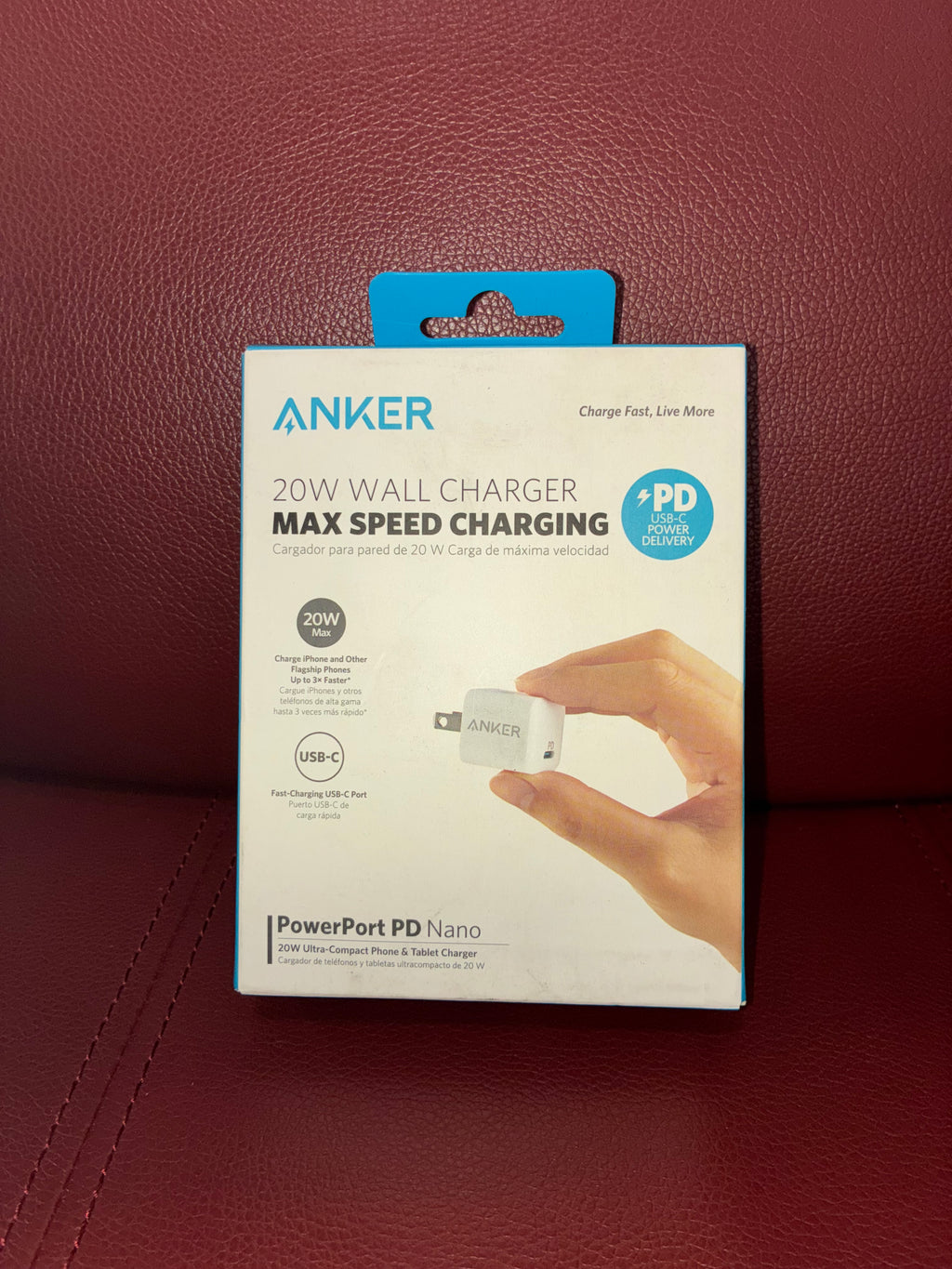 Anker PowerPort III Nano 20W Type-C Adapter - White