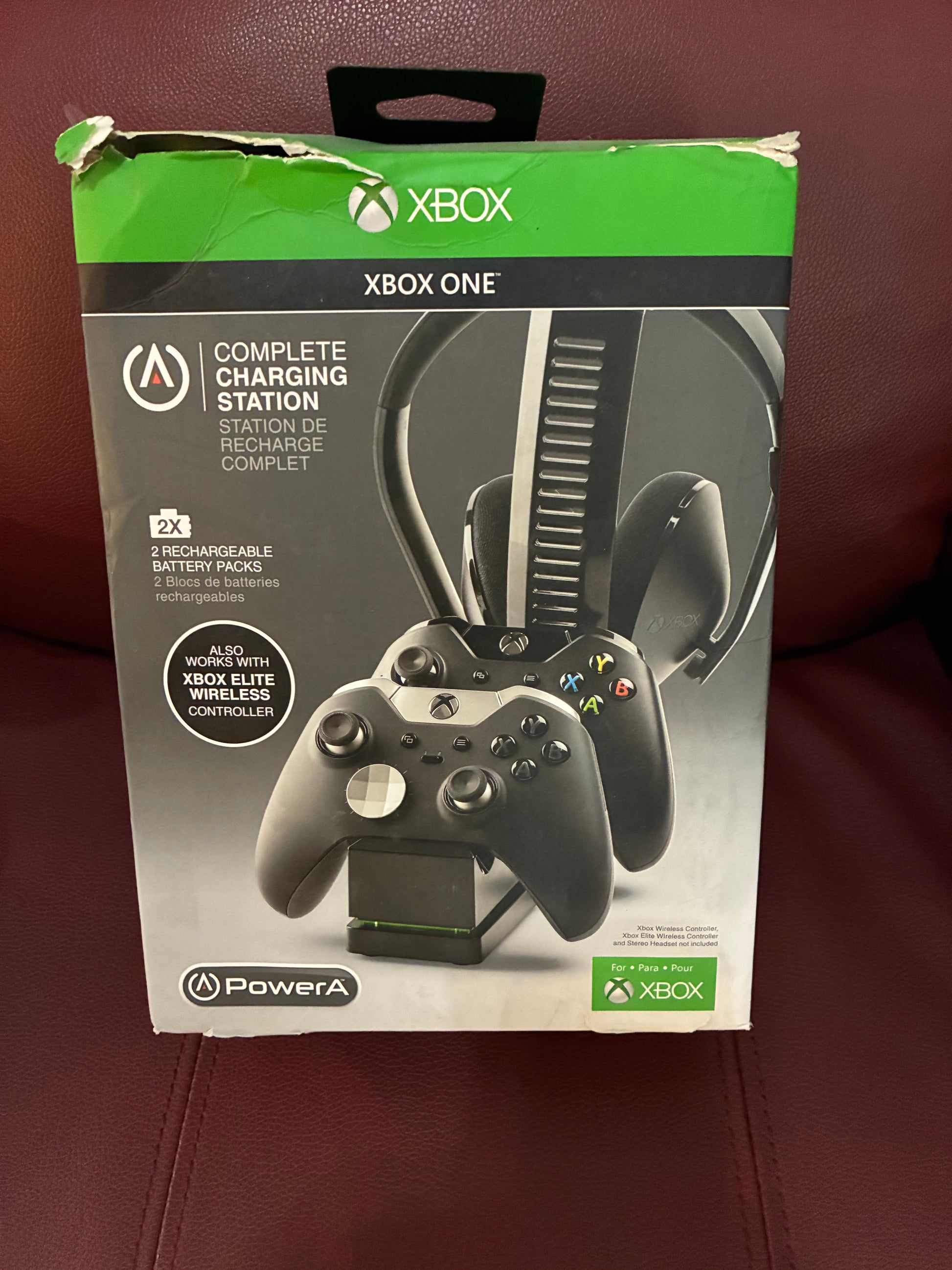 PowerA - Complete Charging Station for Xbox One - Black